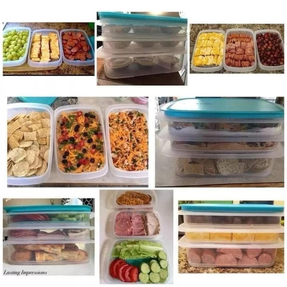NWT Tupperware Fridge Stackable Set - Picture 4 of 4